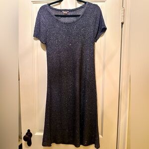 Jigsaw dress and matching sweater in a gray size medium